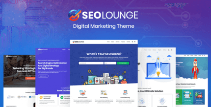 SEOLounge 4.0 NULLED – SEO Agency WordPress Theme