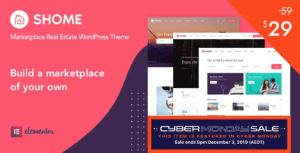 SHome 1.2 – Marketplace Real Estate WordPress Theme