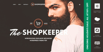 Shopkeeper 3.7 – eCommerce WP Theme for WooCommerce