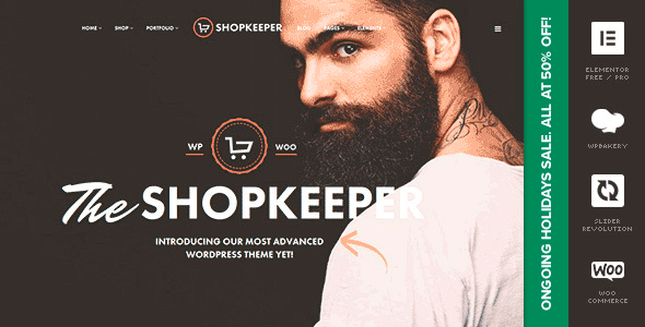 Shopkeeper 2.9.991 – eCommerce WP Theme for WooCommerce