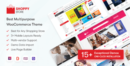 ShoppyStore 3.7.13 NULLED – WooCommerce WordPress Theme