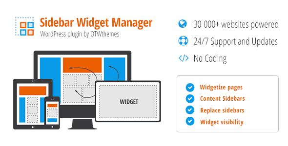 Sidebar & Widget Manager 4.7