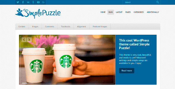 SimplePuzzle 2.3.2 – Premium Magazine Responsive Theme with Micro Markup NULLED