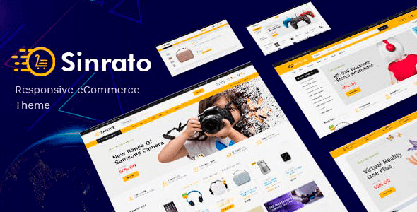 Sinrato 1.0.5 – Electronics Theme for WooCommerce WordPress