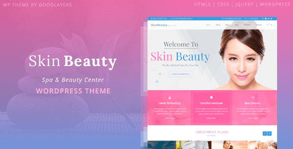 Skin Beauty 1.3.7 – Spa WordPress Theme