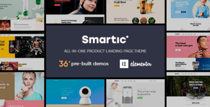 Smartic 1.9.4 – Product Landing Page WooCommerce Theme