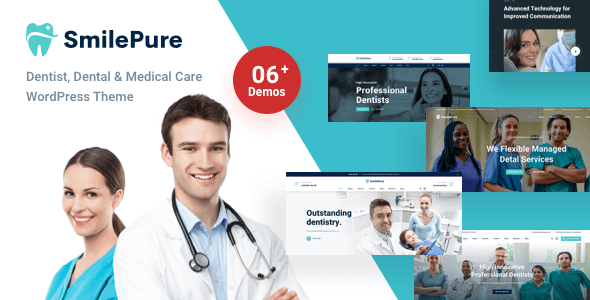 SmilePure 1.7.1 – Dental & Medical Care WordPress Theme