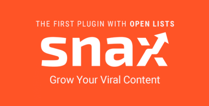 Snax 1.83 – Viral Front-End Uploader