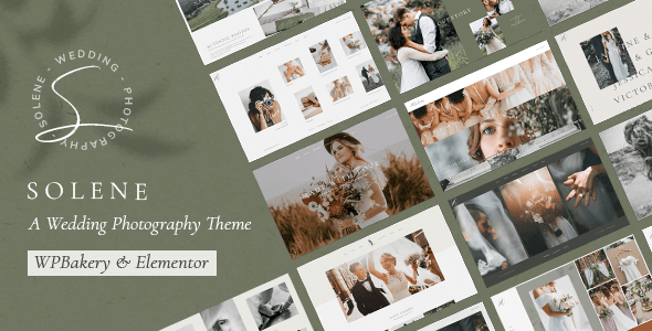 Solene 2.7 NULLED – Wedding Photography Theme