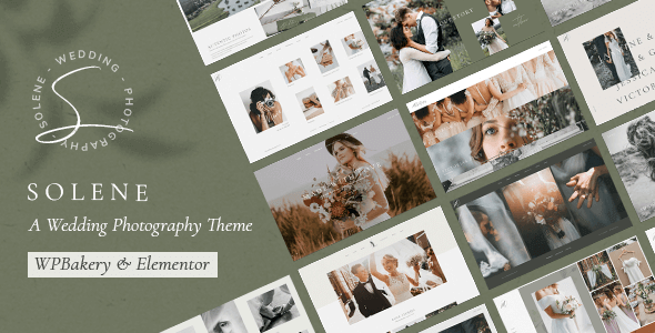 Solene 3.4 NULLED – Wedding Photography Theme