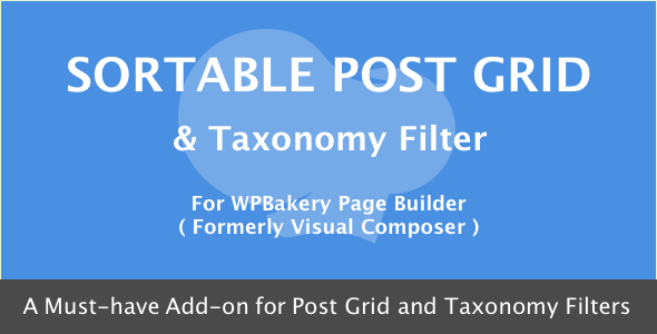 Sortable Grid & Taxonomy Filter 3.4.1