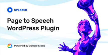 Speaker 3.3.5 – Page to Speech Plugin for WordPress