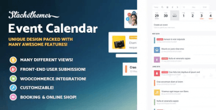 Stachethemes Event Calendar 5.1.1 NULLED – WordPress Events Calendar Plugin