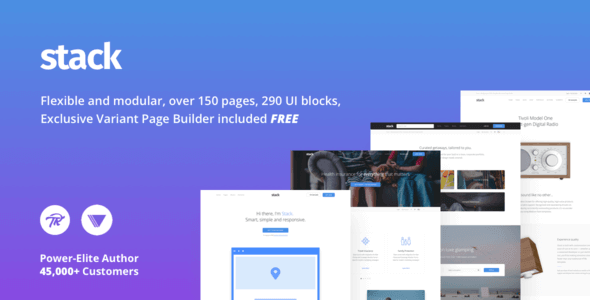Stack 10.6.3 – Multi-Purpose WordPress Theme with Variant Page Builder & Visual Composer