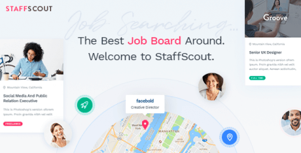 StaffScout 1.10 – Job Board and Employment Theme