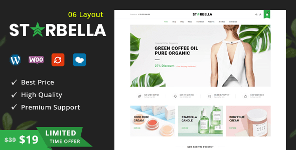 StarBella 3.1.1 – Multipurpose WooCommerce Theme