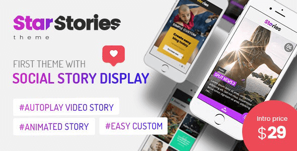 StarStories 1.2 – Creative Magazine & Blog theme –