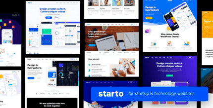Starto 2.1.3 NULLED – Saas Software Startup WordPress