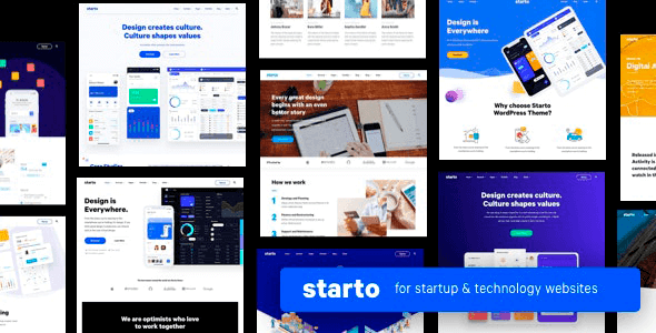 Starto 2.1.11 NULLED – Saas Software Startup WordPress