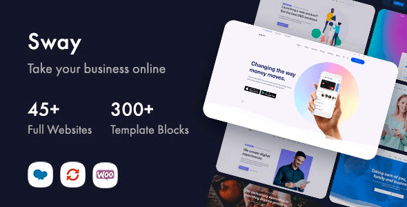 Sway 3.9 NULLED – Multi-Purpose WordPress Theme with Page Builder