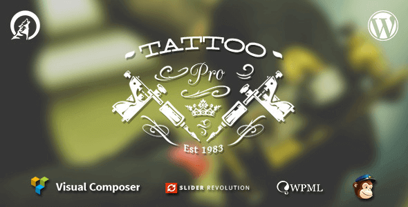 TattooPress 3.6.8 – Your Tattoo Shop WordPress Theme