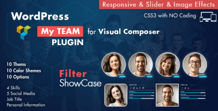 Team Showcase for Visual Composer 3.5