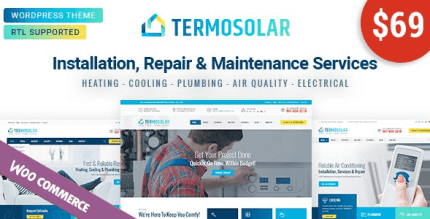 Termosolar 3.6 NULLED – Maintenance Services WordPress Theme