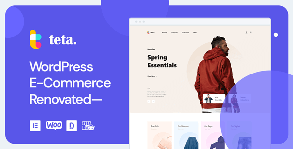 Teta 3.5.0 NULLED – WooCommerce WordPress Theme