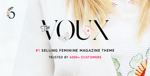The Voux 6.9.0 NULLED – A Comprehensive Magazine Theme