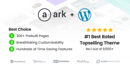 The Ark 1.62.0 – Next Generation WordPress Theme