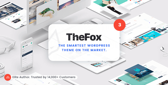 TheFox 3.9.63 NULLED – Responsive Multi-Purpose WordPress Theme
