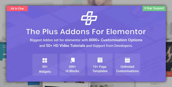 The Plus Addons for Elementor Page Builder 5.0.11 NULLED