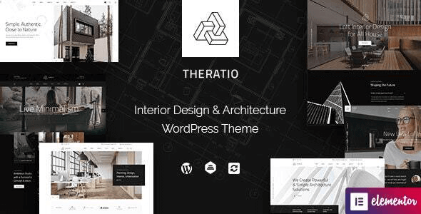 Theratio 1.3 – Architecture & Interior Design Elementor