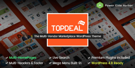 TopDeal 2.1.1 NULLED – Multipurpose Marketplace WordPress Theme