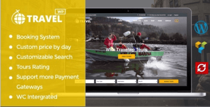 Travel WP 1.7.1 – Travel Tour Booking WordPress Theme