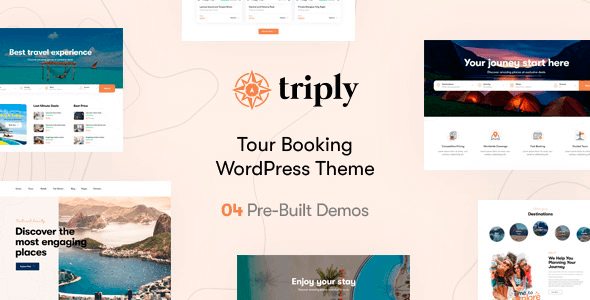 Triply 2.3.6 – Tour Booking WordPress Theme