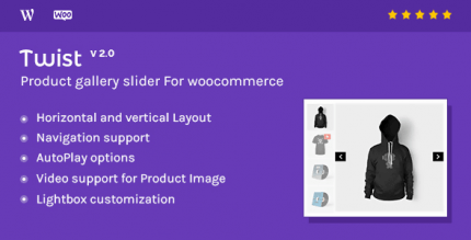 Twist 3.3.6.2 NULLED – Product Gallery Slider for Woocommerce