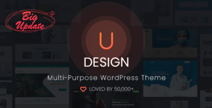 UDesign 4.0.0 – Responsive WordPress Theme + Demos
