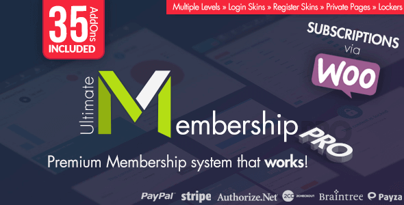 Ultimate Membership Pro 12.4 NULLED