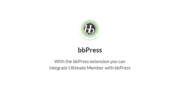 Ultimate Member bbPress 2.1.2