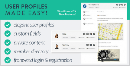 User Profiles Made Easy 2.3.09 – WordPress Plugin