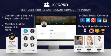 UserPro 5.1.9 NULLED – User Profiles with Social Login