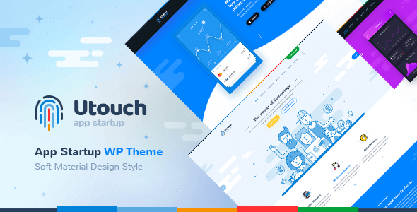 Utouch 3.3.4 NULLED – Startup Business and Digital Technology WordPress Theme