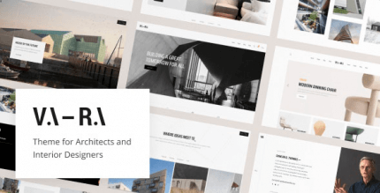 Vara 1.2.1 – Architecture WordPress Theme