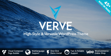 Verve 6.0 NULLED – High-Style WordPress Theme
