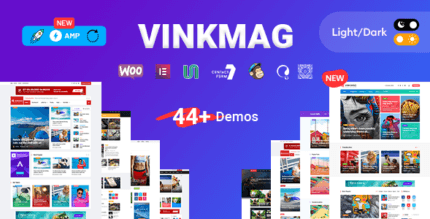 Vinkmag 5.0 – Multi-concept Creative Newspaper News Magazine WordPress Theme