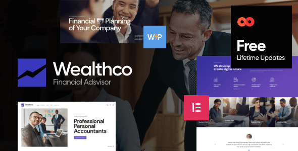 WealthCo 2.10.0 NULLED – A Fresh Business & Financial Consulting WordPress Theme
