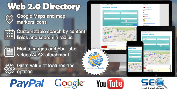 Web 2.0 Directory Plugin for WordPress 2.9.12 NULLED