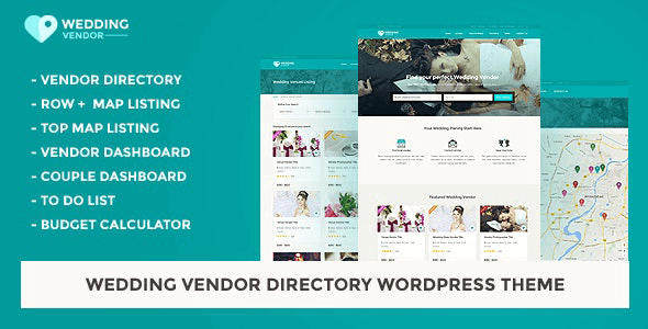 Wedding Vendor 1.2.5 – Directory & Listing WordPress Theme