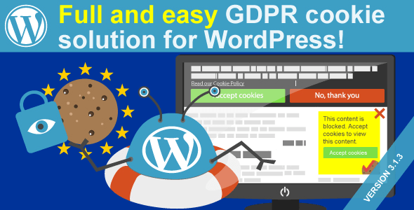 WeePie Cookie Allow 3.4.8 NULLED – Complete GDPR Cookie Consent Solution for WordPress